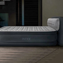 Надувная кровать двуспальная со спинкой и встроенным насосом Intex 64448