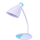 Светильник настольный HHF-001, 7W, E27, синий, 3000K/4000K/6000K (TEKLED), артикул 130-03758