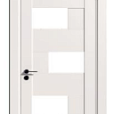 Межкомнатные двери, модель: BERGAMO 4, цвет: Эмаль белая