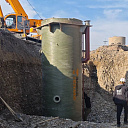 Канализационные насосные станции (КНС) из стеклопластика