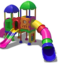 Детская горка, модель 19