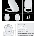 Крышка унитаза, автоматическая