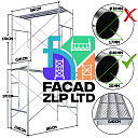Оцинкованные строительные леса, заводское качество