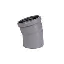 Отвод ПП для внутренней канализации 15° Ду 125 OSTENDORF