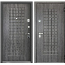 Двери Черный шелк "Бульдорс 45", дуб графит