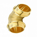 Отвод латунный D= 1/2"; 3/4"; 1"..., s_стенки: 3/4"; 1/2"; 1", Соединение: внутренняя резьба...