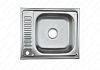 Раковина кухонная, стальная 6050