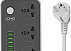 LDNIO SC3604 Universal 6 USB Auto Max 3,4 A USB Автоматическое определение зарядного устройства с антистатическими розетками