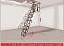 Чердачная лестница ost340 мансарда