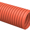 Труба гофрированная ПНД d20 с зондом оранжевая (100м) IEK