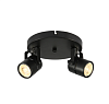 Светильник потолочный SD21441/2, 50W, GU10x2, черный, артикул 172-03074