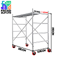 Леса строительные, нержавейка