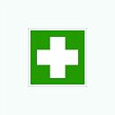 Наклейка «Аптечка первой медицинской помощи» EKF PROxima