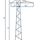 Опоры линий электропередачи ПC110-3