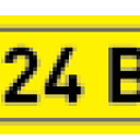 Наклейка «24 В» EKF PROxima