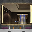 Умное зеркало с обогревателем 132х114B, 60х80 см