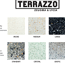 Профессиональное устройство пола TERAZZO