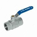 Металл кран cиний 1″