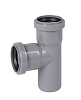 Тройник ПП для внутренней канализации 87° Ду 50х50 OSTENDORF