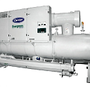 Водоохлаждаемый чиллер с винтовым компрессором и приводом переменной частоты/каскадное исполнение Carrier 23XRV/M