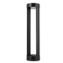 Улично-садовый светильник GAZON LED 9011A 15W BLACK 4000K D145x600 (TEKLED) 257-03048