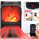 Обогреватель с камином для домашнего уюта Flame handy heater (900 Ватт)