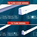 Корпус люминесцентных ламп T8-TUBE 120см