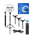 Светильник настольный селфи LED MFSL 30W, черный, диммируемый, 300 мм