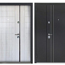 Двери Черный шелк "Бульдорс 24Д", ясень