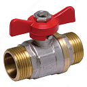 Шаровой кран 1/2 ручка бабочка KONSAN