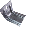 Кронштейн крепежный усиленный (ККУ) межэтажный широкий 2х90х150 мм