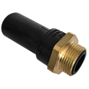 Переход ПЭ-Латунь  (с наружной резьбой) PE100 SDR11 PN16 HDPE