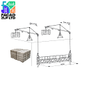 Строительные люльки ZLP-630, полный комплект, подъемник 100м, Китай