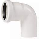 Отвод ПП для внутренней канализации 87° Ду 32 белый OSTENDORF