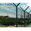 Евро сетка размер ширина 2,5м,  высота 1,2м, толщина проволока  4,8 мм  ячейка 7 см - 20 см