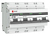 Автоматический выключатель 4P 125А (C) 10kA ВА 47-100 EKF Basic