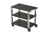 Передвижной трехуровневый сервисный столик