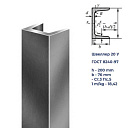 Швеллер горячекатаный 20У (200*76) 3пс-5