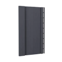 Сайдинг Premium, вертикальный, графит