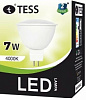 Лампа светодиодная MR16 7 Вт "TESS"  4000K