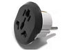 Адаптер EU Socket 5in1 BLACK-WHITE 250V1 