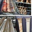 Декоративный багет, плинтусы (фризы) из ПВХ шириной 80мм