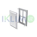 Вентиляционная решетка Вентс  МВ 170 с