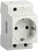 Розетка РАр10/3/ОП  IEK (на DIN-рейку)