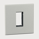 Рамка 1 модуль квадрат Signature 576107