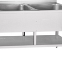 Ванна моечная Abat ВМП-6-2-5 РН (500*500*300)