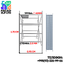 Леса из нержавеющей стали Ø40мм, стенка 2.5мм завод, качество, Китай