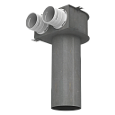 Пленум потолочный металлический 0811125/75x2