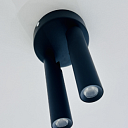 Светильник LED Spotlight 2-Way S8241B, 2X5W, накладной, 4000K, черный (TEKLED)