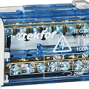 Шина нулевая крепление на DIN-рейку SNK-2-2-07